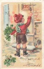 CP ILLUSTREE BONNE ANNEE