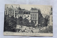Cpa 1915, Pau, place nouvelle
