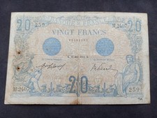 20 Francs Bleu (13 Aout 1912)