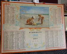 Calendrier des postes 1964