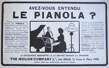  PUBLICITÉ DE PRESSE 1909