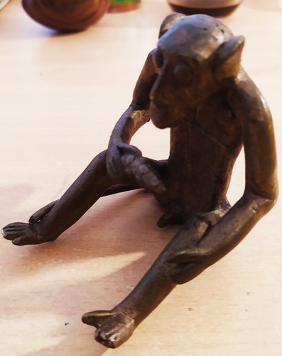 Rare statuette singe - rare,