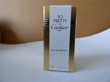 Miniature eau de parfum So Pretty Cartier 4 ml. avec boîte