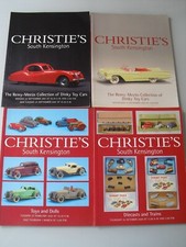 catalogues CHRISTIE'S voitures miniatures Dinky Toy 2000-2001