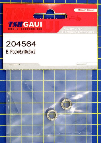 Gaui 204564 roulements 6x10x3 - gaui,