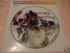 1 autocollant - motif chien