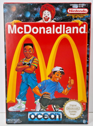 Mcdonaldland nintendo - mcdonaldland,