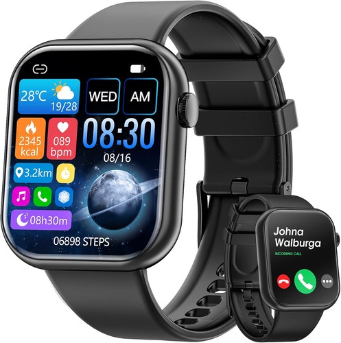 Montre connectée noire - , 1,85