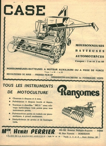 Publicité ancienne
