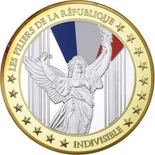 France, Médaille, Les piliers