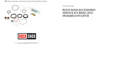 Rock Shox Accessoire Service