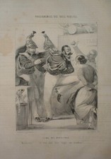 PP 512 HUMOUR 1844 LES BALS