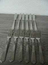 COUVERTS A POISSON GUY DEGRENNE EN INOX MODELE COQUILLE 