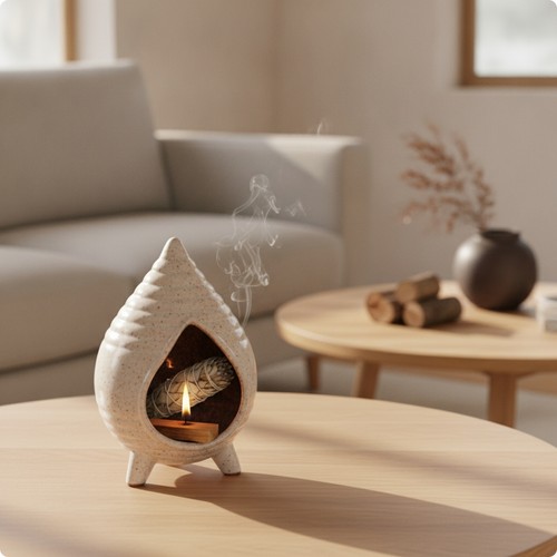 Brûleur encens en - brûleur, d'encens
