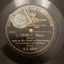78t Mlle Brohly Carmen Bizet