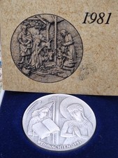 Écu de Noël 1981 dans son