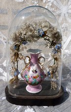 ANCIEN GLOBE DE MARIÉE ET SA