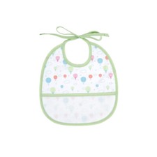 Bavoir - Bébé - 3 mois - A broder et personnaliser - Motif montgolfière - DMC