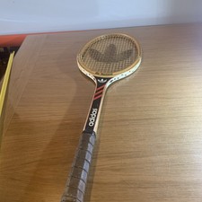 raquette tennis vintage Adidas Ilie Nastase En Bois Vintage Rétro 