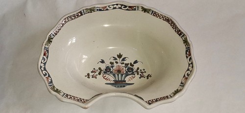Ancien plat barbe décor - ancien, à