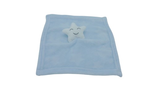 Peluche mouchoir étoile bleu