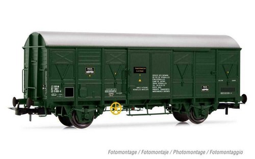 Wagon couvert livrée - couvert,