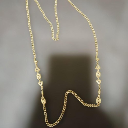 Collier chaîne logo - , doré