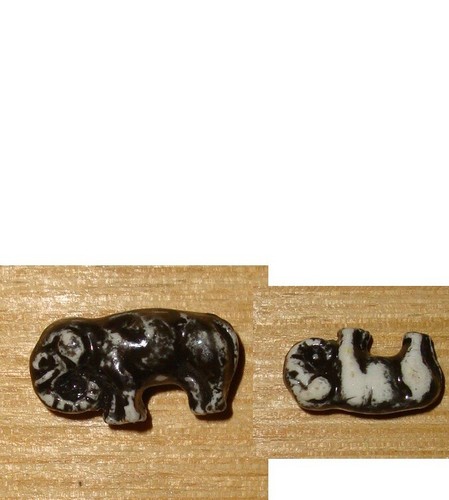 Fève ancienne elephant noir - ancienne,