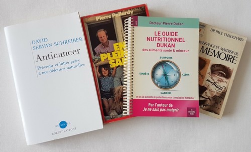 Lot livres santé - de,