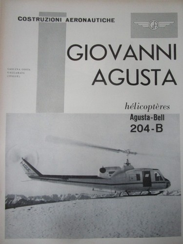 1964 pub agusta bell 204 - pub,