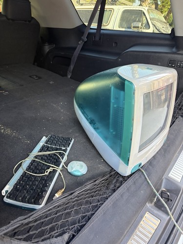 Apple imac blue all one - imac, g3