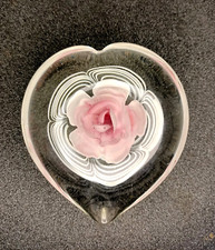 Ancien Presse Papier Cœur