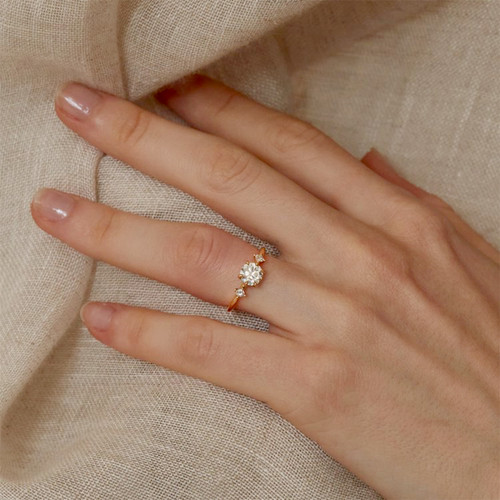 Bague fiançailles diamant - bague,