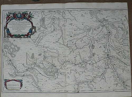 Carte ancienne xviiième - ancienne,