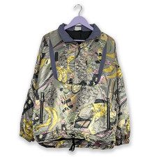 Veste De Ski/Snowboard Vintage À Motif Multicolore - Taille M/L Homme