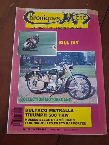 Chroniques moto 27 - n°,