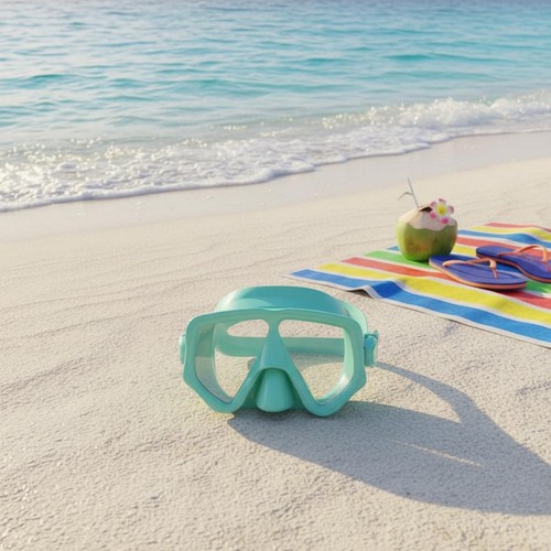 Masque snorkeling semi sec - snorkeling, semi-sec