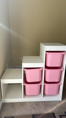 Ikea trofast pink white - ikea,