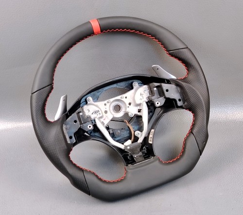 Volant fond plat cuir - volant,