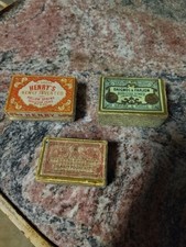 Boîtes de plumes ancienne lot de 3