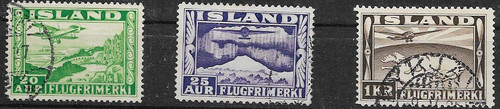 Timbres islande minr 176 a - d’islande,