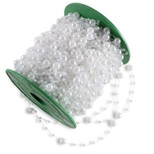 Guirlande de perles 60 m blanc