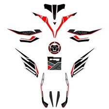 Set Autocollant 3D moto