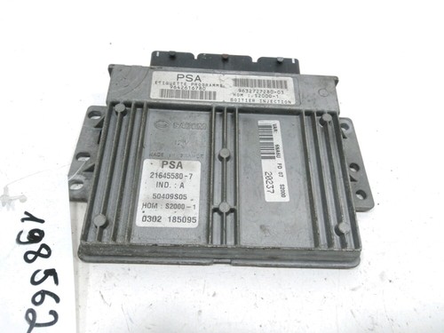 Calculateur moteur 1938fg - calculateur,