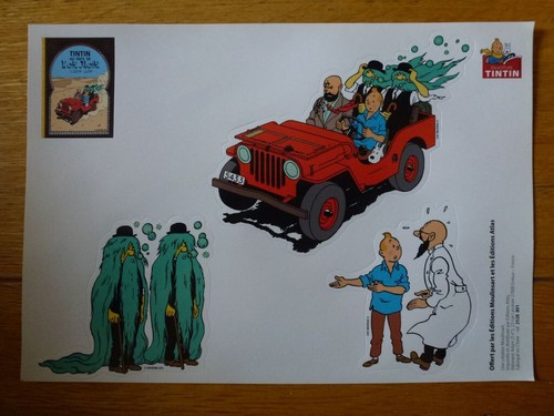 Hergé autocollants tintin - hergé, 4