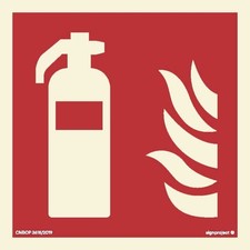 Panneau d'extinction