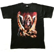 T SHIRT SKULL DEATH NOIR ANGE