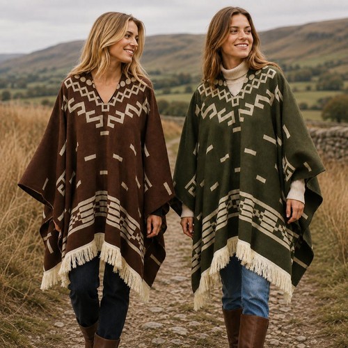 Poncho western cowboy - poncho,