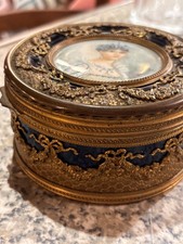 Coffret / Boite bijou bronze