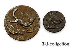 Vénerie- Bouton de tenue+